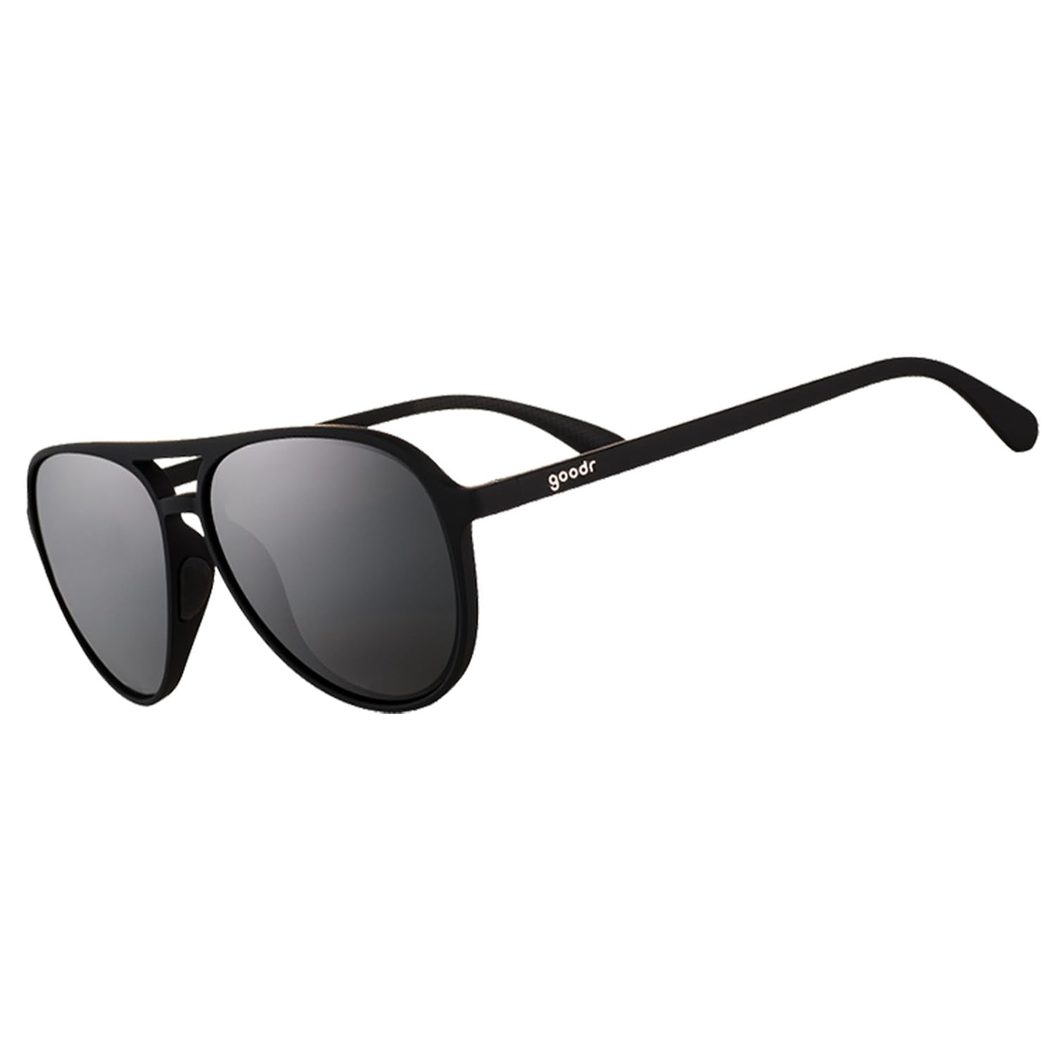 goodr Polarized Aviator Sunglasses, Large Sized (Mach G), UV400 Protection, No Slip, No Bounce