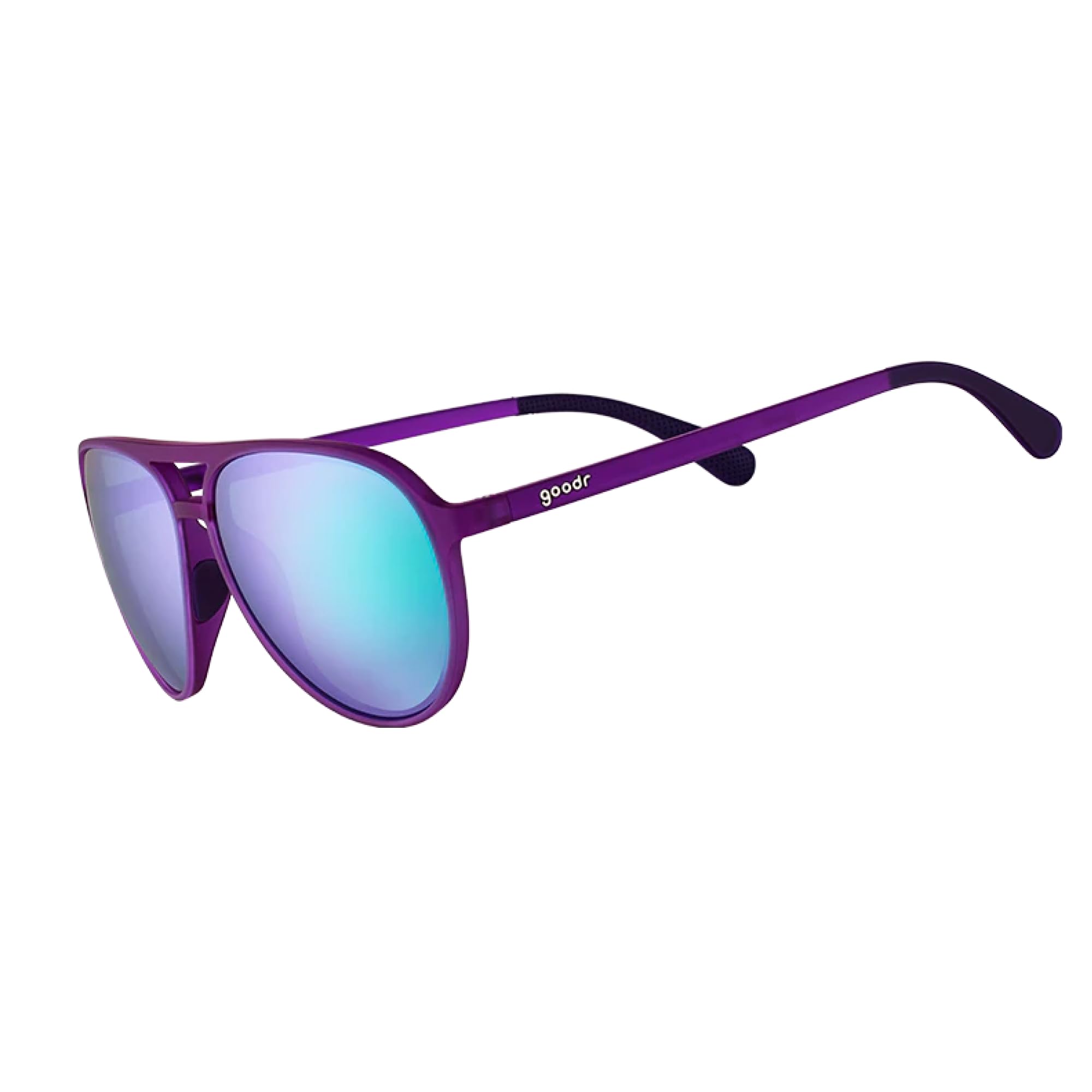 goodr Polarized Aviator Sunglasses, Large Sized (Mach G), UV400 Protection, No Slip, No Bounce