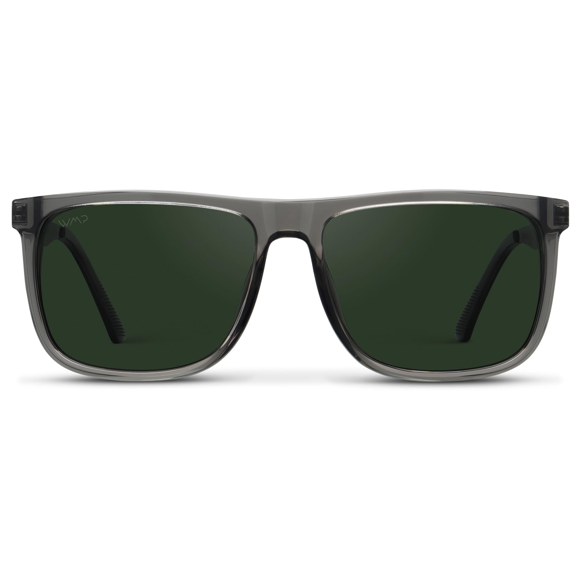 WMP Eyewear - Men's Polarized Flat Top Square Sunglasses