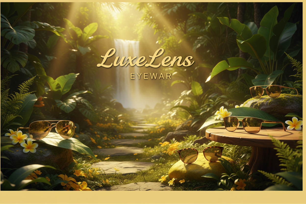 LuxeLens Eyewear Cover Banner